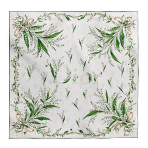 Dior Lily of the Valley Scarf