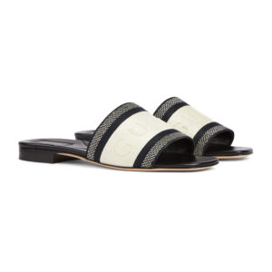 Gucci Women’s Slide Sandal With Web