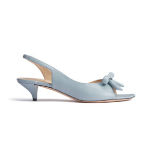 Dior Bow Heeled Slingback Sandal