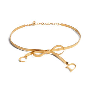 Dior CD Ribbon Choker