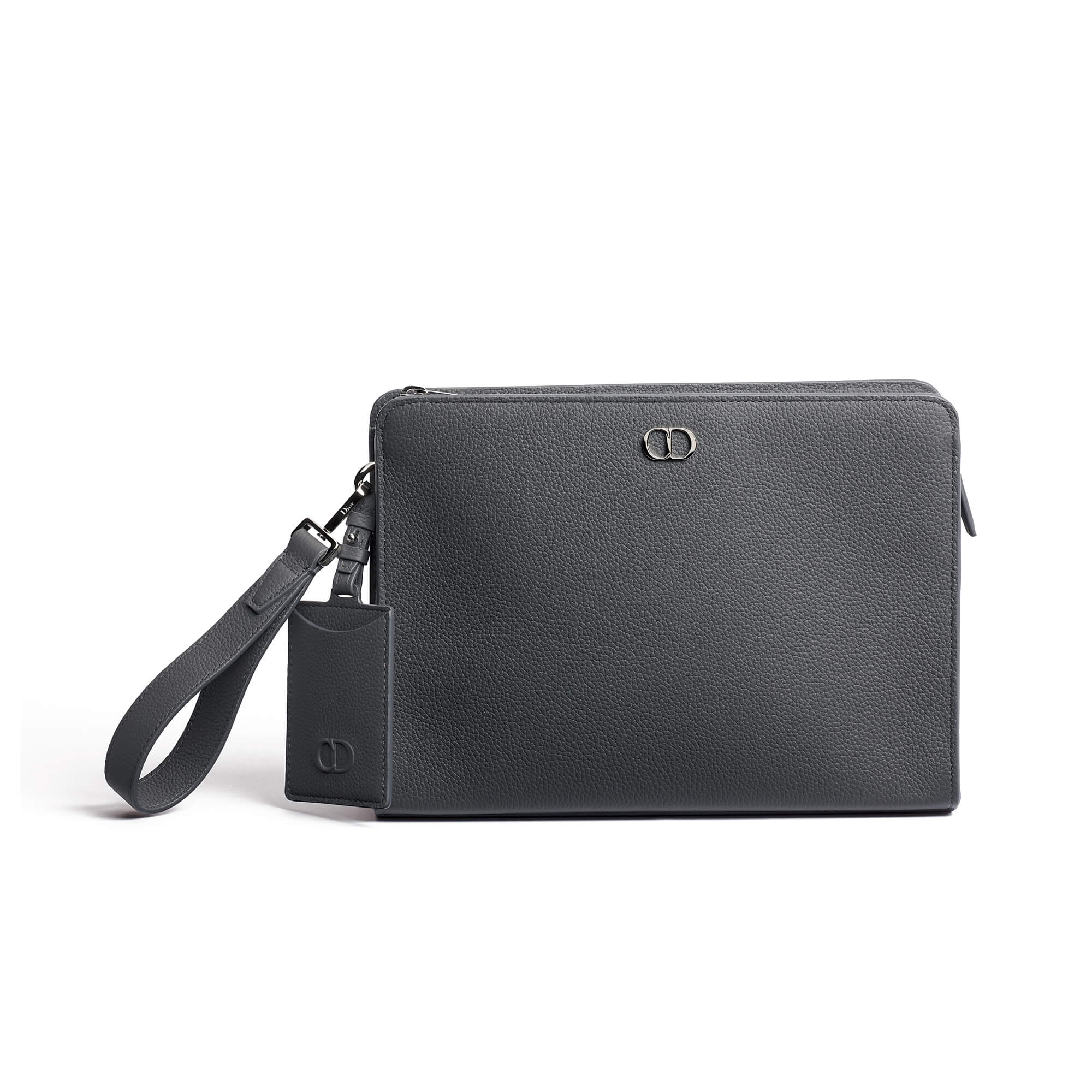 Dior CD Icon A5 Triangle Pouch at Enigma Boutique