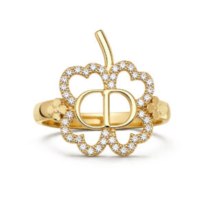 Dior CD Shiny Clover Ring