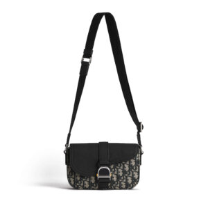 Dior Mini Saddle Heritage Messenger Bag with Flap