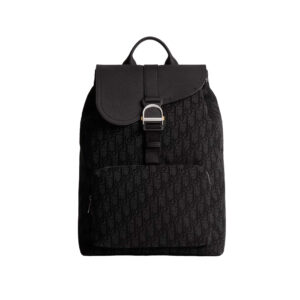 Dior Saddle Heritage Backpack With Flap