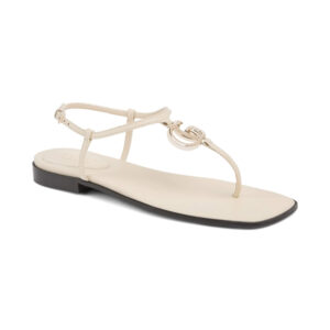 Gucci GG Leather Thong Sandals