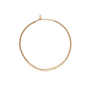 Dior CD Mini Bow Necklace