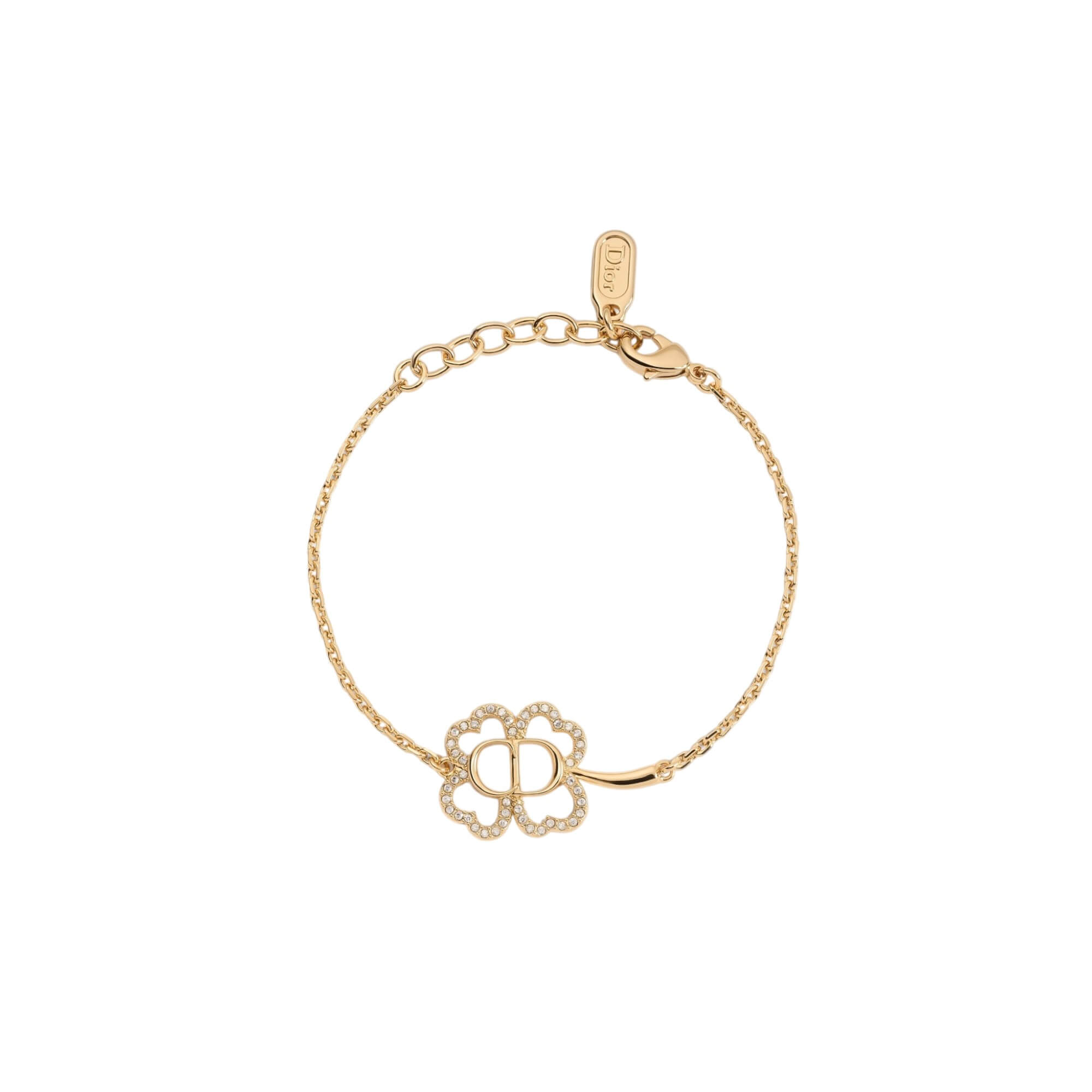 Dior CD Shiny Clover Bracelet at Enigma Boutique